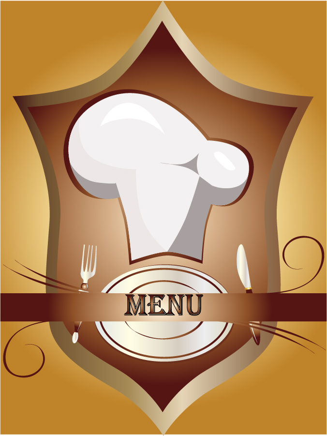 Cutlery Chef Hat Menu Vector Ai Eps Cutlery Chef Hat Menu Vector Ai Eps