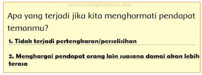 Apa yang terjadi jika kita menghormati pendapat temanmu www.simplenews.me