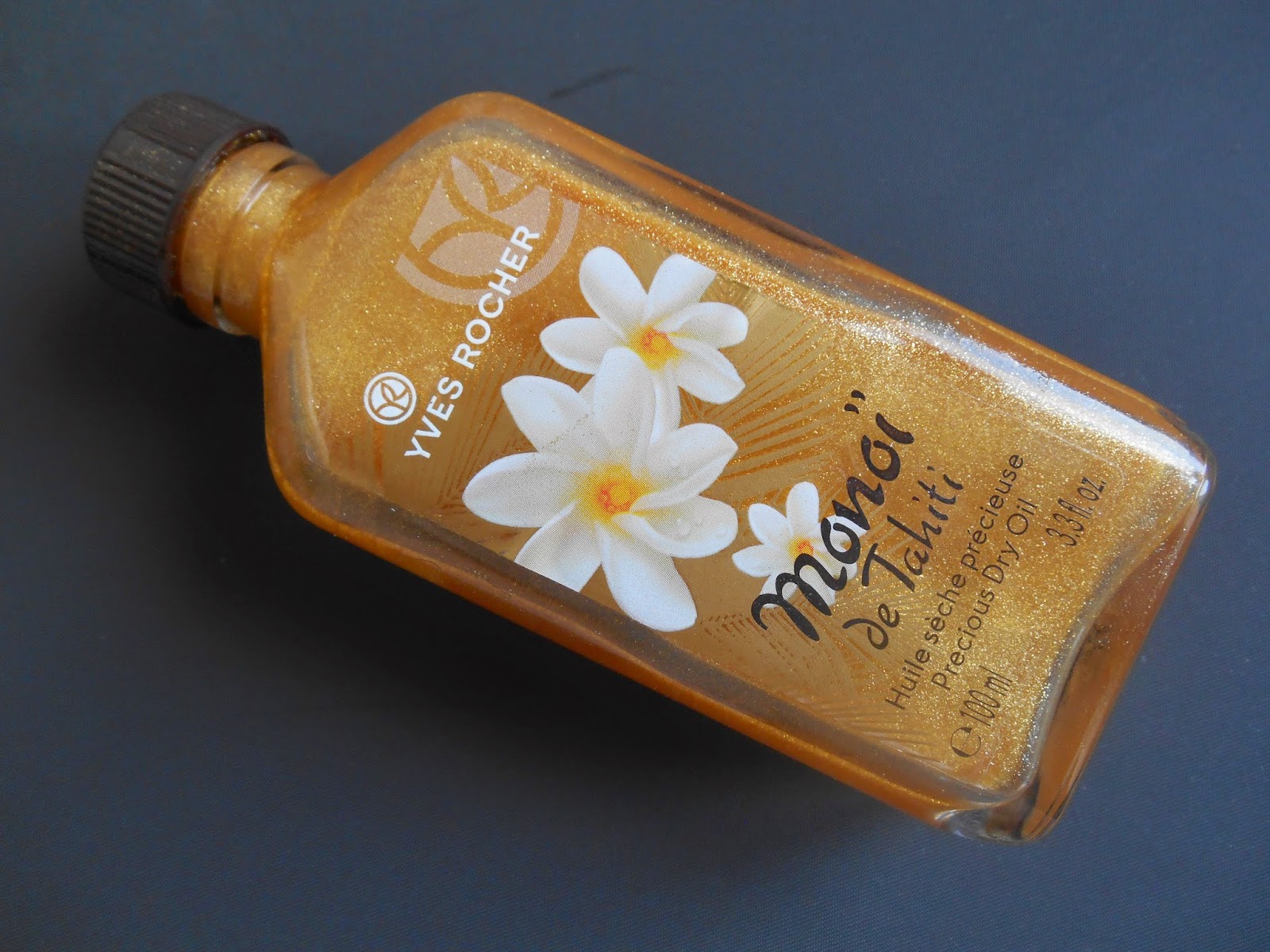 Monoï de Tahiti, huile sèche précieuse d'Yves Rocher (15.50 euros les