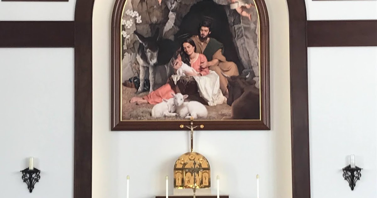 New Liturgical Movement A New Painting of the Nativity by Henry