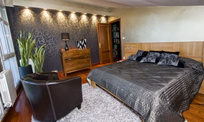 Habitaciones color plata - Ideas para decorar dormitorios