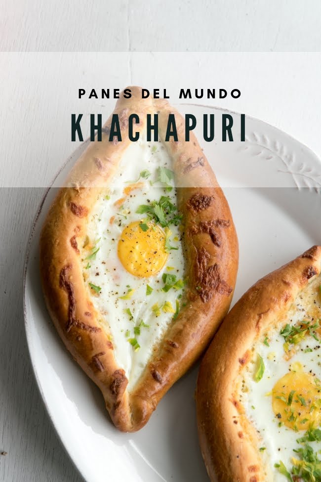 khachapuri, pan de queso y huevo de Georgia vía elgatogoloso.com