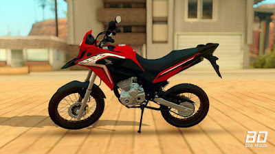 Download do mod da moto Honda XRE 300 2019 para o jogo GTA San Andreas PC