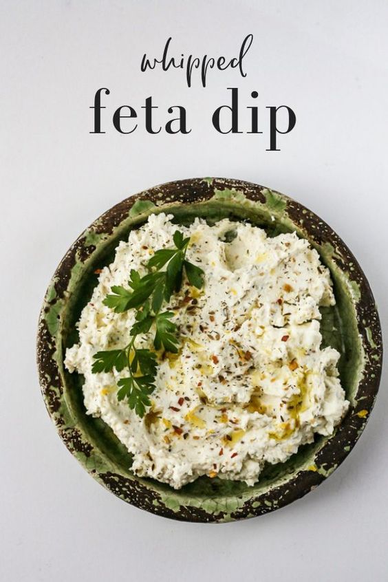 Whipped Feta Cheese Dip Secret Tasty Recipe Foods