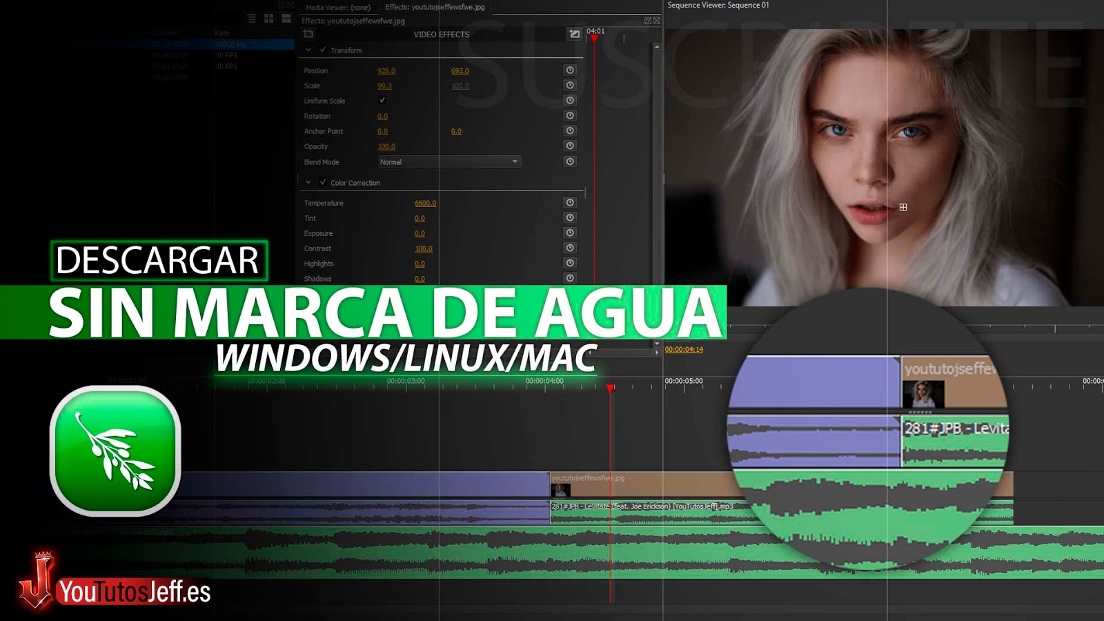 Editor de Vídeo Sin Marca de Agua, Descargar Olive para Windows, Linux y Mac
