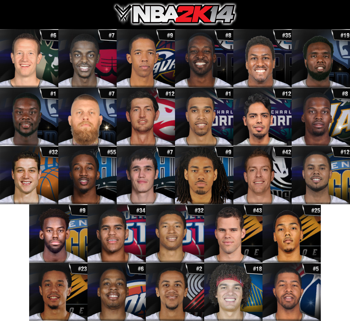 nba 2k14 roster updated