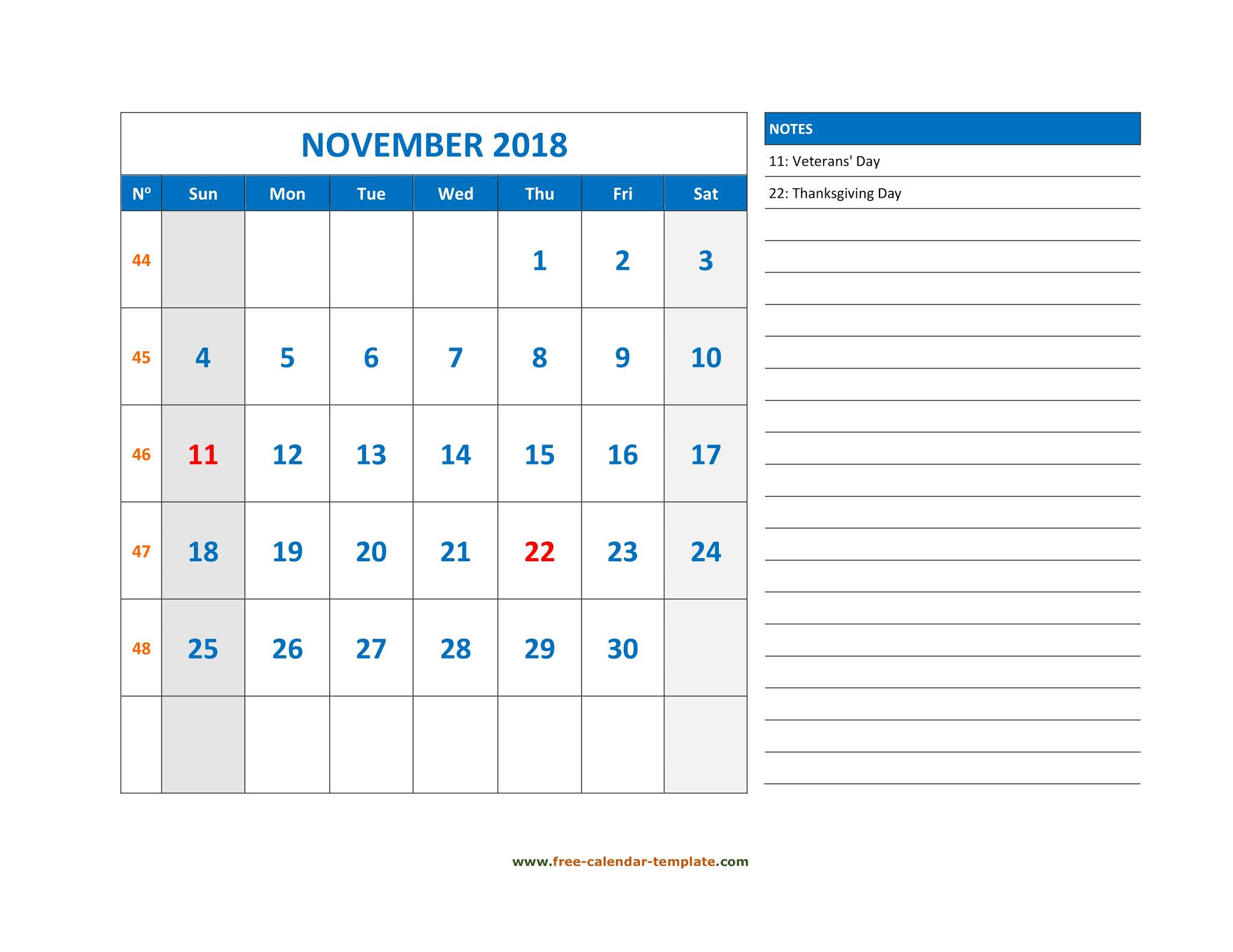 jersey-holiday-calendar-for-november-2018
