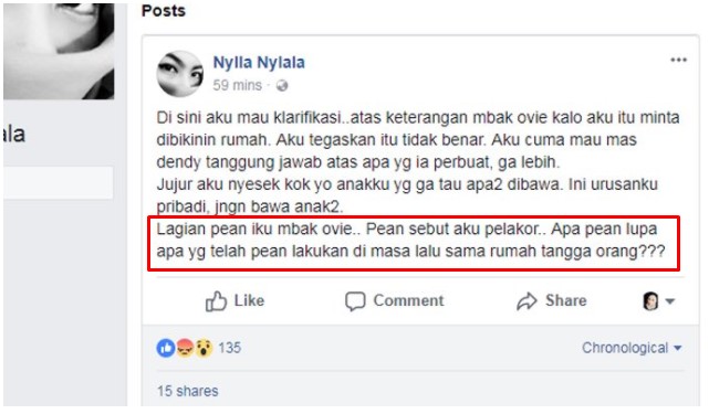 Ternyata Mbak Ovie Dulu Juga Merebut Suami Orang Jadi Ini Adalah