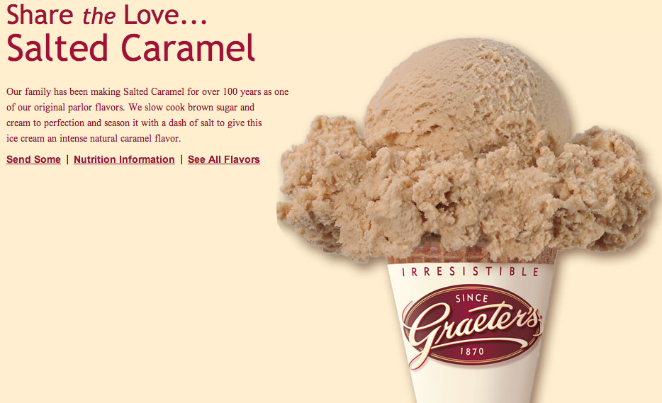 food and ice cream recipes NEWS Graeter's Rereleases Salted Caramel