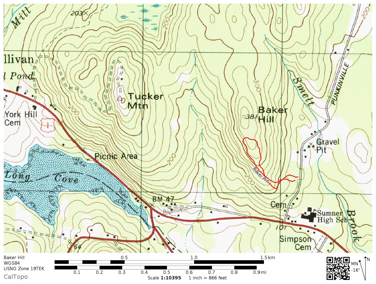 Baker Hill (Sullivan) and Schoodic Head (Acadia NP)