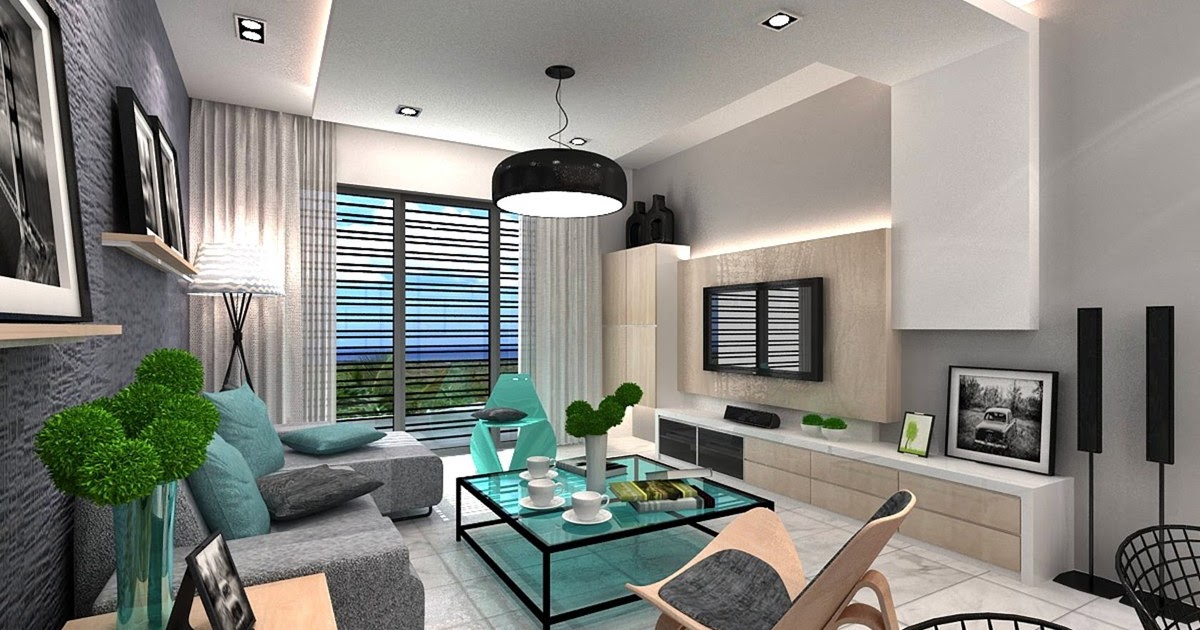 Modern Apartment Living Room Interior Design - Australia Remodeled