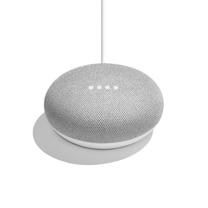 Google Home Mini Smart Speaker with Google Assistant - Chalk