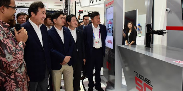 Telkomsel bangga 5G Experience Center dikunjungi Perdana Menteri Korea Selatan
