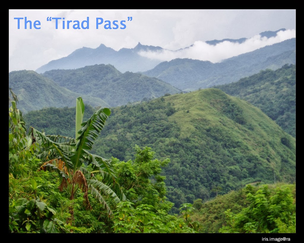 The summit at the BATTLE OF TIRAD PASS Gen. Gregorio del Pilar Commanding Rear Guard P.A.