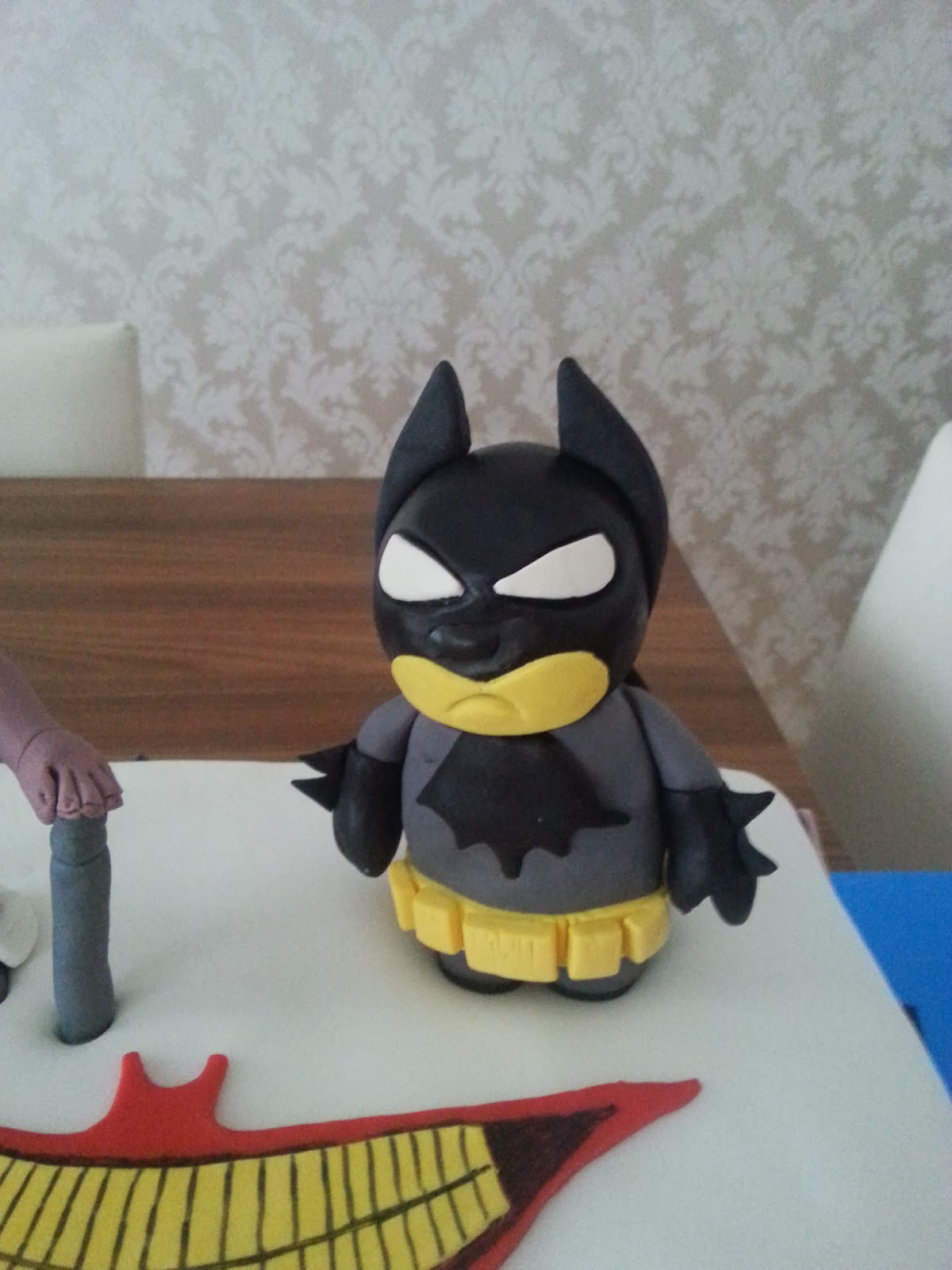 CANAN PASTA TASARIM Burağın joker ve batman pastası
