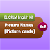 EL CRLM ENGLISH KIT Quiz 2 | Vocabulary Word Cards 