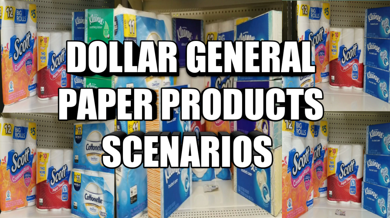 DOLLAR GENERAL PAPER PRODUCTS DEALS