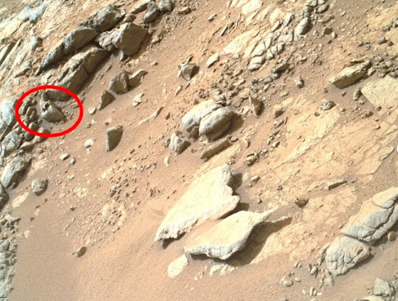 Το Curiosity φωτογραφίζει αρχαία αντικείμενα στον Άρη;