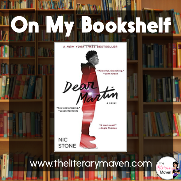On My Bookshelf: Dear Martin by Nic Stone - The Literary Maven