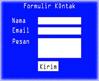 Cara Membuat Formulir Kontak