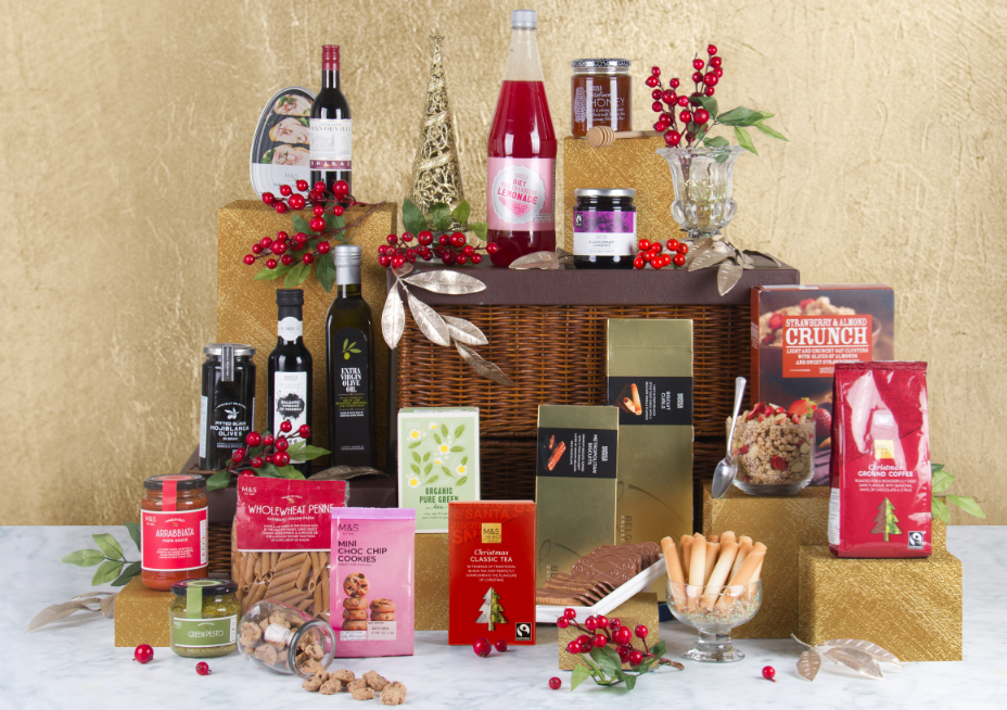 TOPAZ HORIZON Frances Finds delicious holiday hampers from Marks