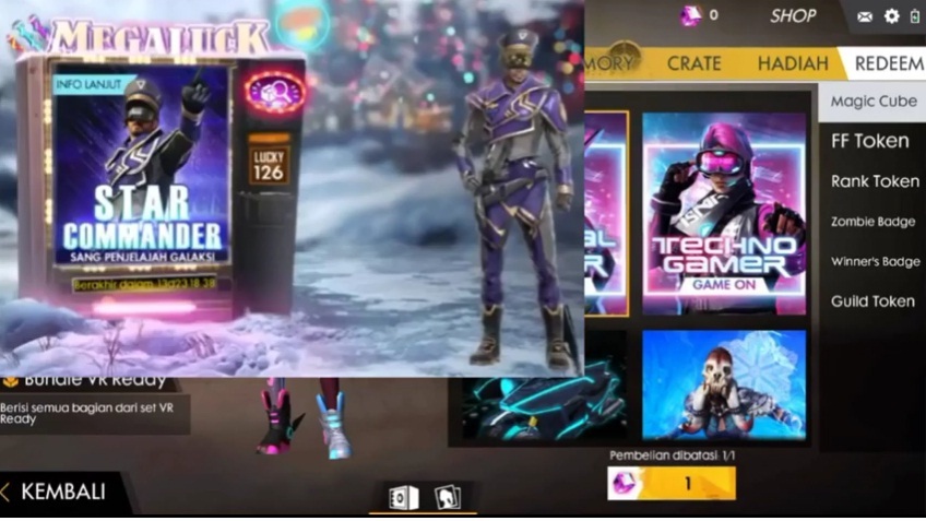 Bundle Magic Cube Terbaru 2019 Di Game Free Fire Sepatantekno