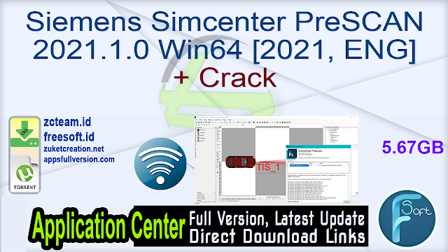 Siemens Simcenter PreSCAN 2021.1.0 Win64 [2021, ENG] + Crack_ ZcTeam.id