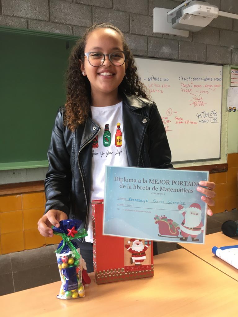 Matemáticas con arte: concurso de portadas de cuadernos de 1º de ESO |