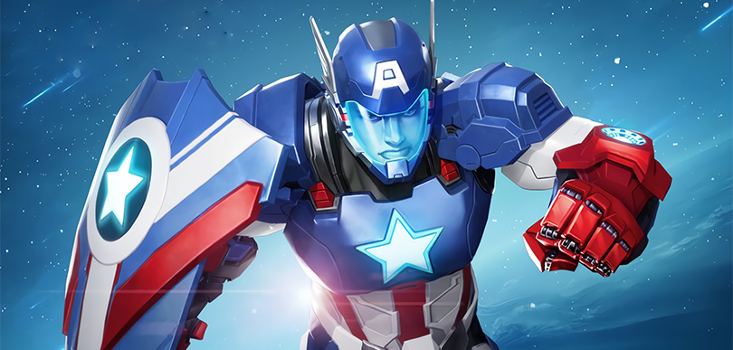 New skin Space War Captain America is coming