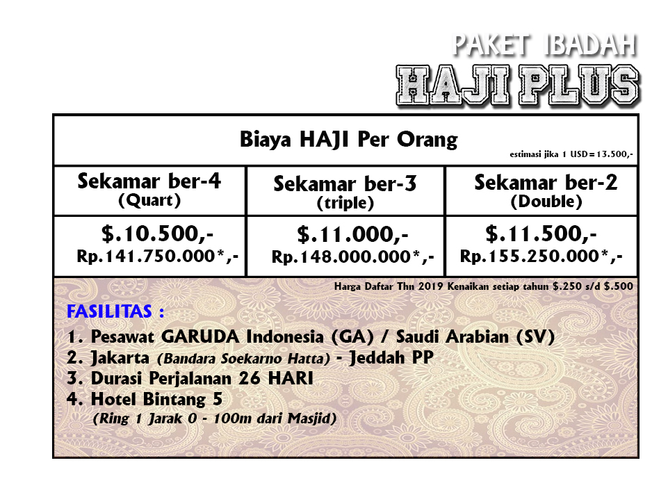 HAJI PLUS ARMINAREKA PERDANA