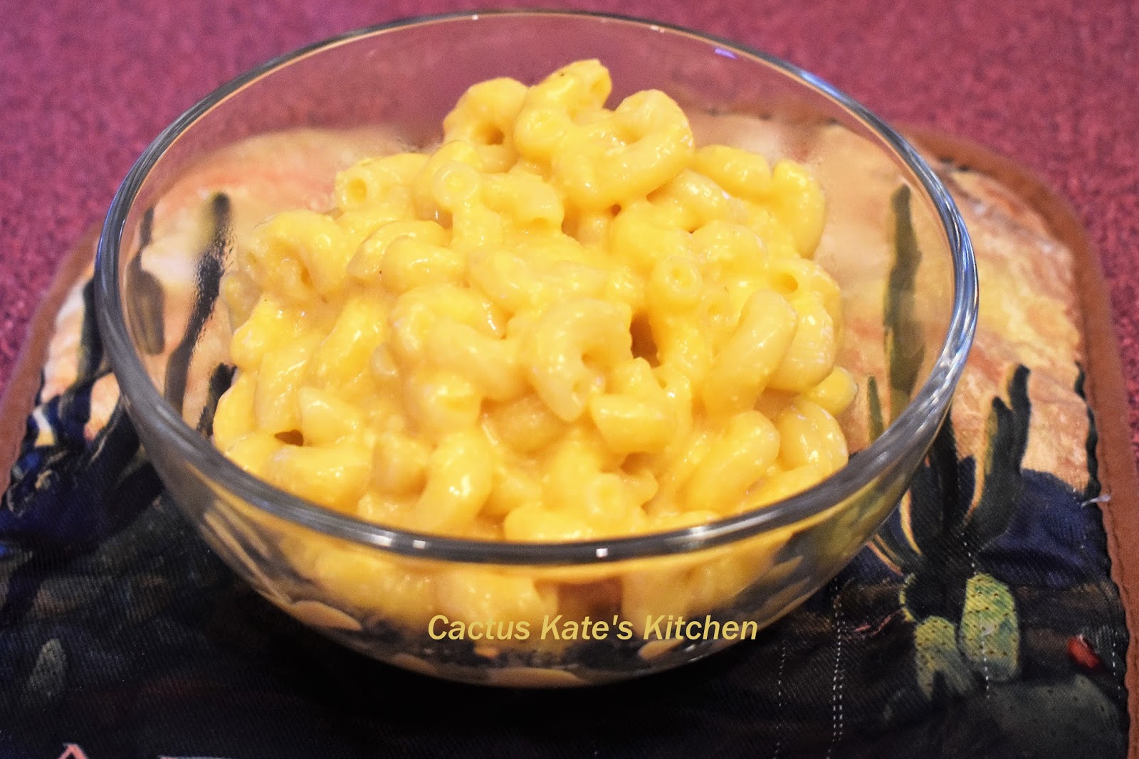 Cactus Kate's Kitchen Creamy, StoveTop Macaroni and Cheese