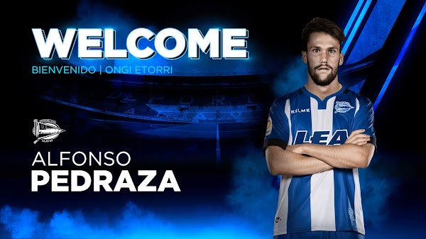 Oficial: El Alavés firma cedido a Alfonso Pedraza