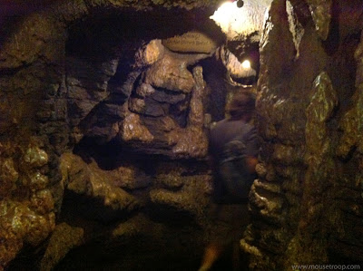 Indiana Jones Adventure ride Disneyland temple queue caves