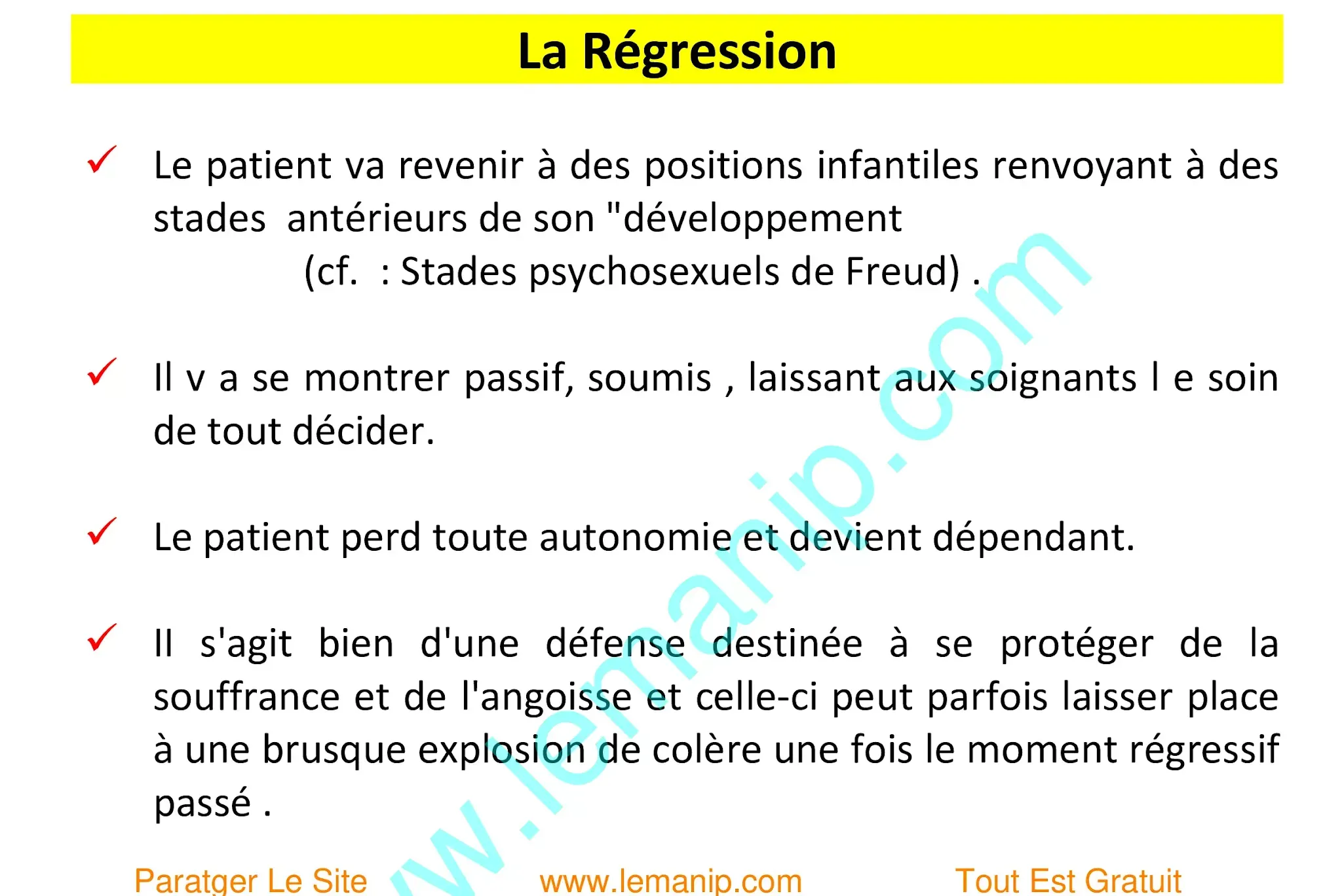 La Régression