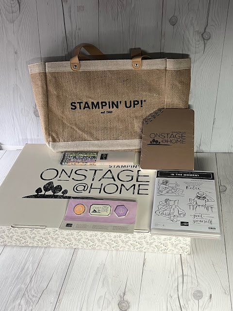 Swag from November 2021 Stampin' Up! OnStage at Home Virtual Event
