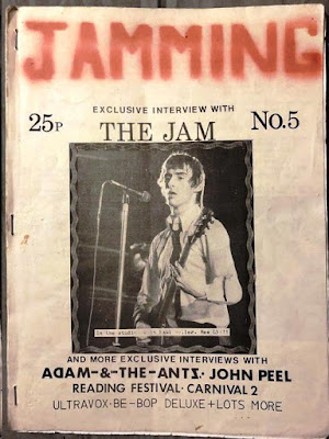 The front cover of Jamming fanzine issue 5