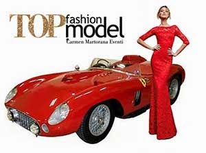 Top fashion model l'auto  è di moda