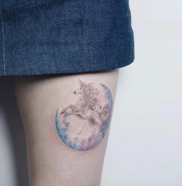 Tatuagens de unicórnio Tatuagens de unicórnio
