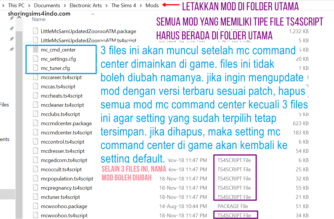 Sims 4 mc command center cheat
