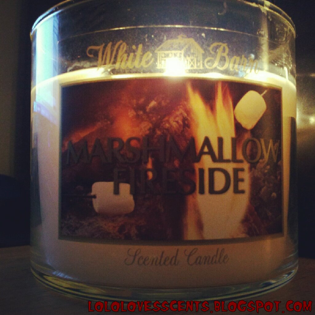 Lolo Loves Scents Review White Barn's Marshmallow Fireside 14.5 oz. 3