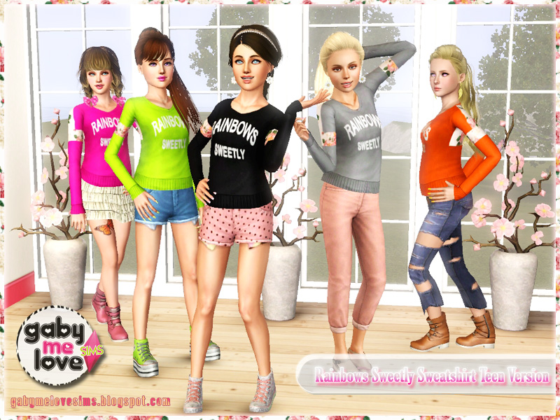 Gabymelove's Sims 3  - Página 2 Rainbows-Sweetly-Sweatshirt-TEEN-Down-2