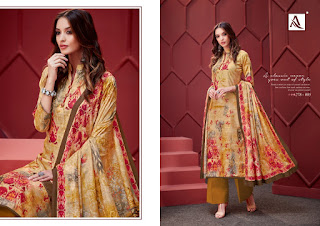Alok Suits Ikat Silk Digital Printed Salwar Kameez Collection In Wholesale Rate