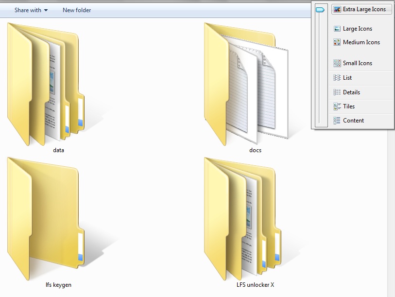 How To: Change Icons to Extra Large View in any Folder ~ Nerd Arena