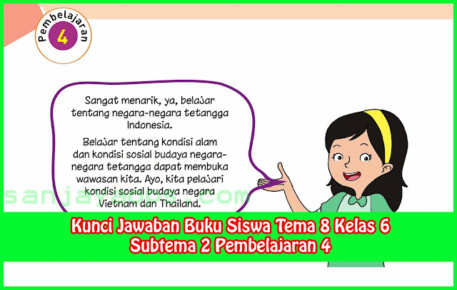 Kunci Jawaban Buku Siswa Tema 8 Kelas 6 Halaman 77 78 79 80 81 Sanjayaops