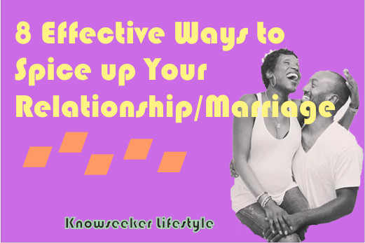 Relationship acts to spice up a How to