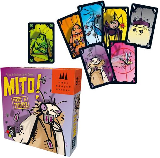 Kidissimo: Un petit jeu de société devenu un grand classique, où tricher  est la règle : Mito, chez Gigamic. Dès 7 ans.
