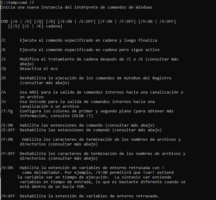 Técnicas de ofuscación de comandos en la consola de Windows (CMD)