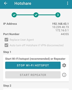 Como compartir el internet de HTTP injector a una PC no root