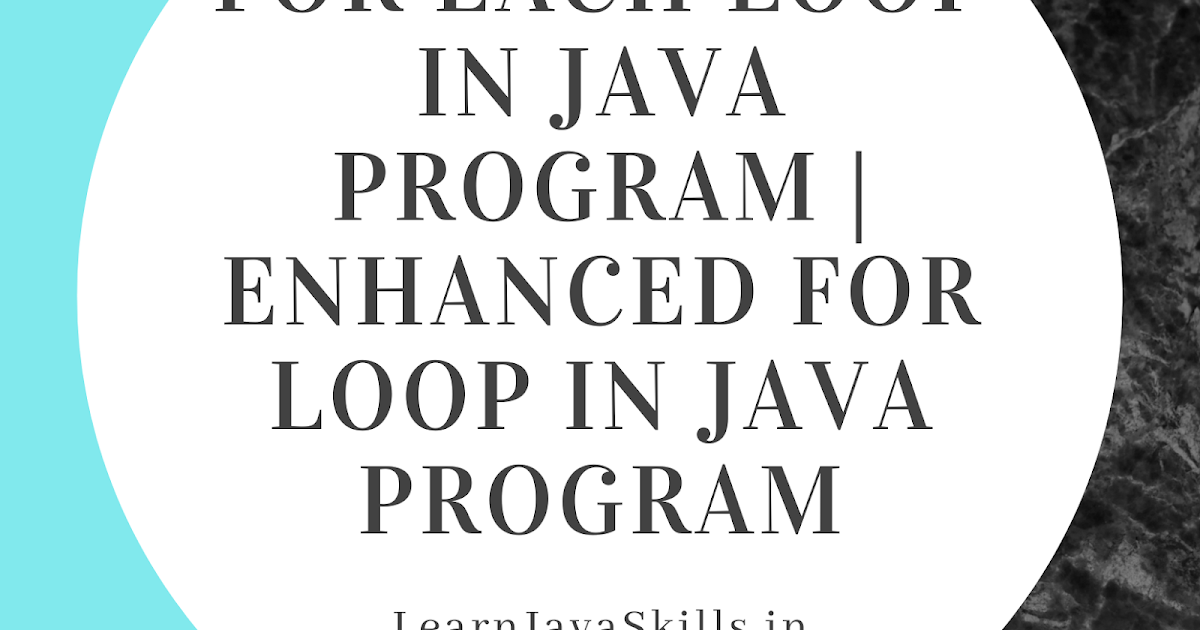 for loop java for loop java