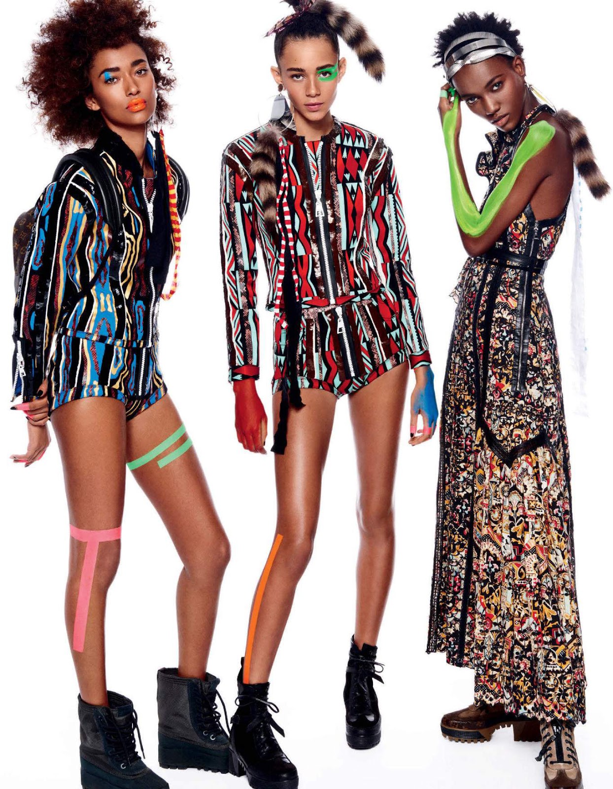 world brigade: binx, herieth, anais and marga by giampaolo sgura for ...